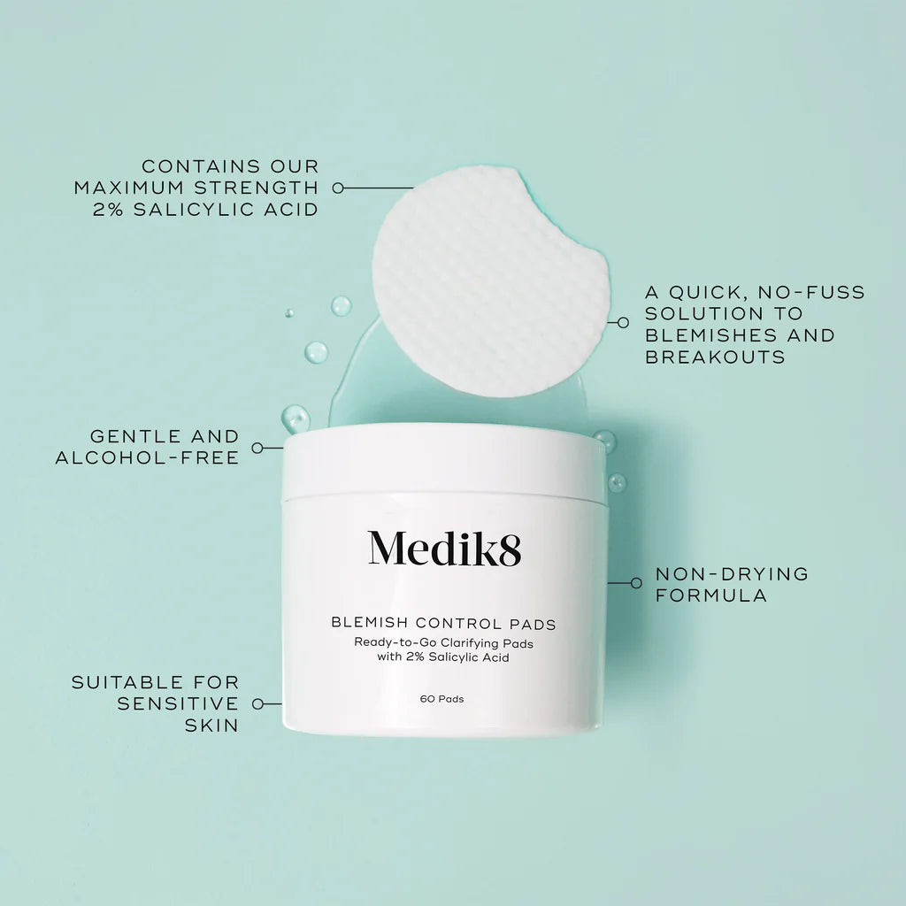 Medik8 Blemish Control Pads – 60 Pads