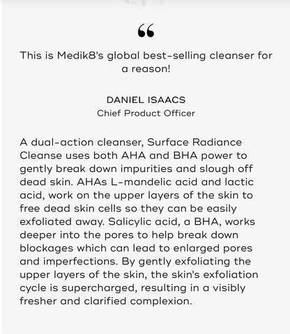 Surface Radiance Cleanse™